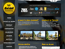 Tablet Screenshot of goldrunners.com.br